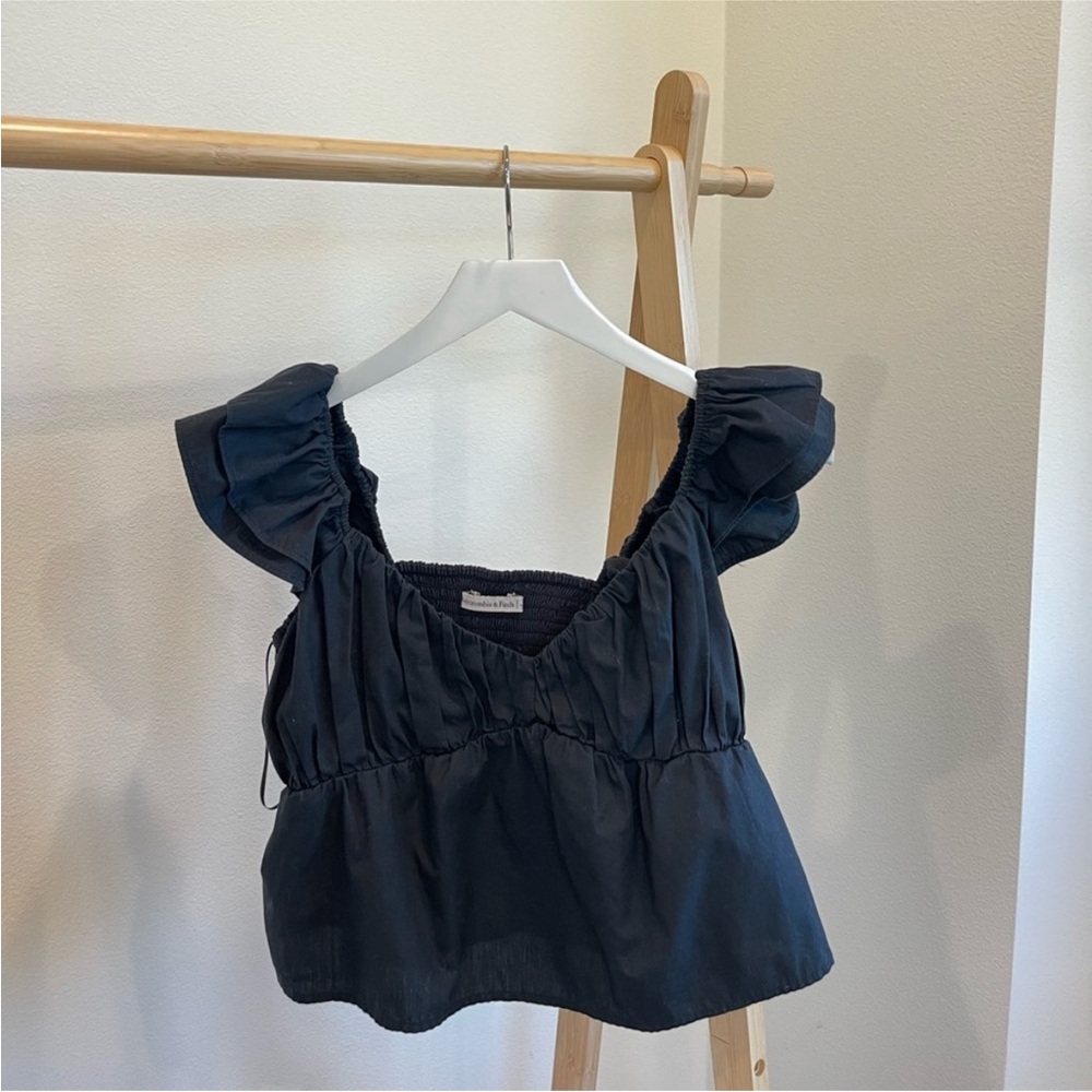 Abercrombie Black Blouse